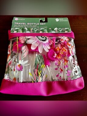 Miamica 9 Piece Travel Bottle Set